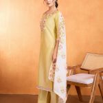 Fabric Silk blend Kota dupatta