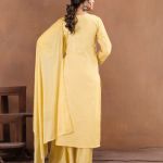 Fabric Silk blend silver chiffon dupatta