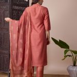 A blend of Silk and Organza Dupatta