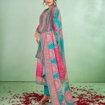 Masleen Digital Print with hand touch work