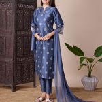 Rayon fabric with dupatta