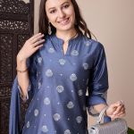 Rayon fabric with dupatta